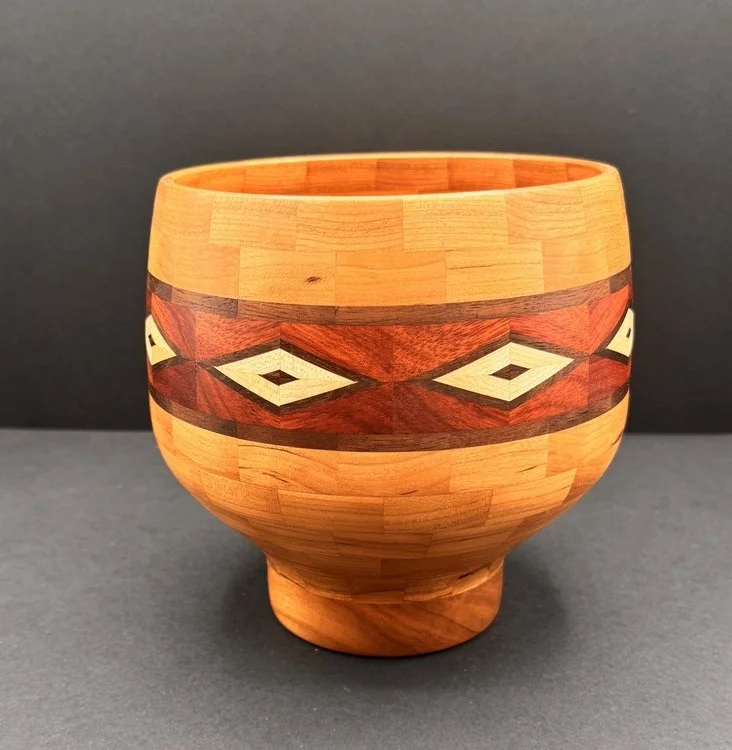 Southwest Themed Closed Segment Bowl