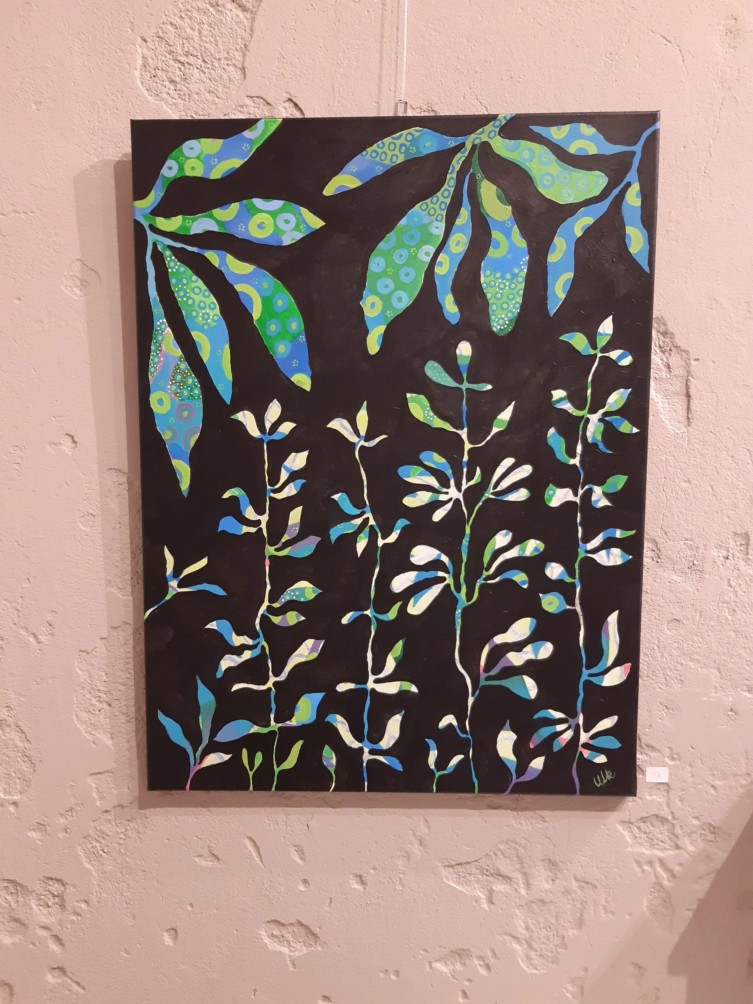 "Aina on uusi mahdollisuus", 80x60 cm, akryyli