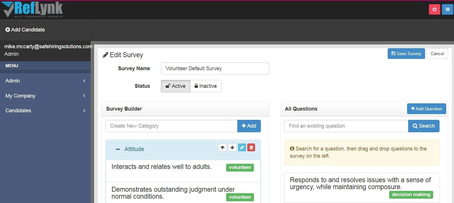 Survey Builder