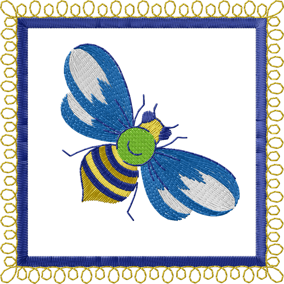 diagonal bee