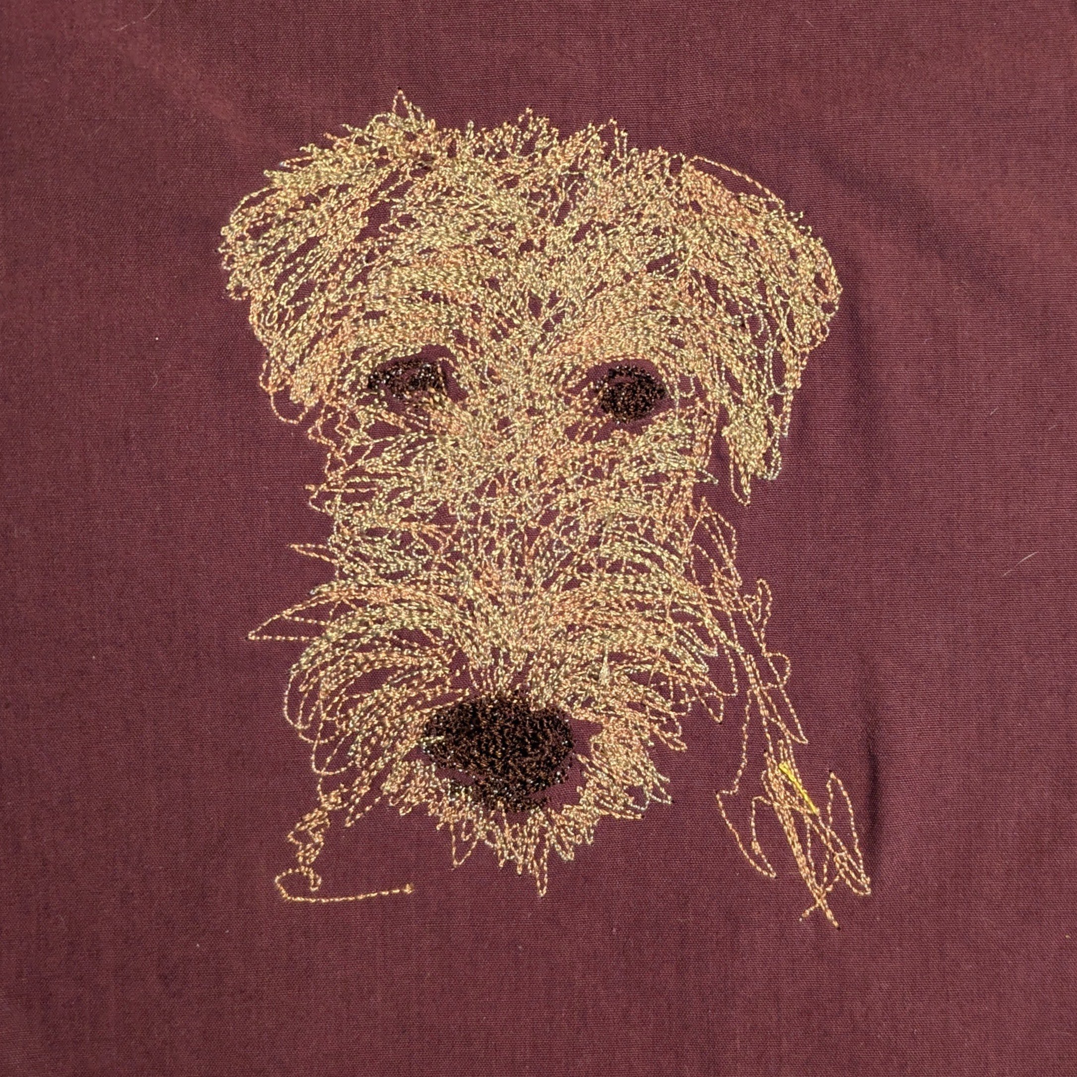 airedale terrier scribble