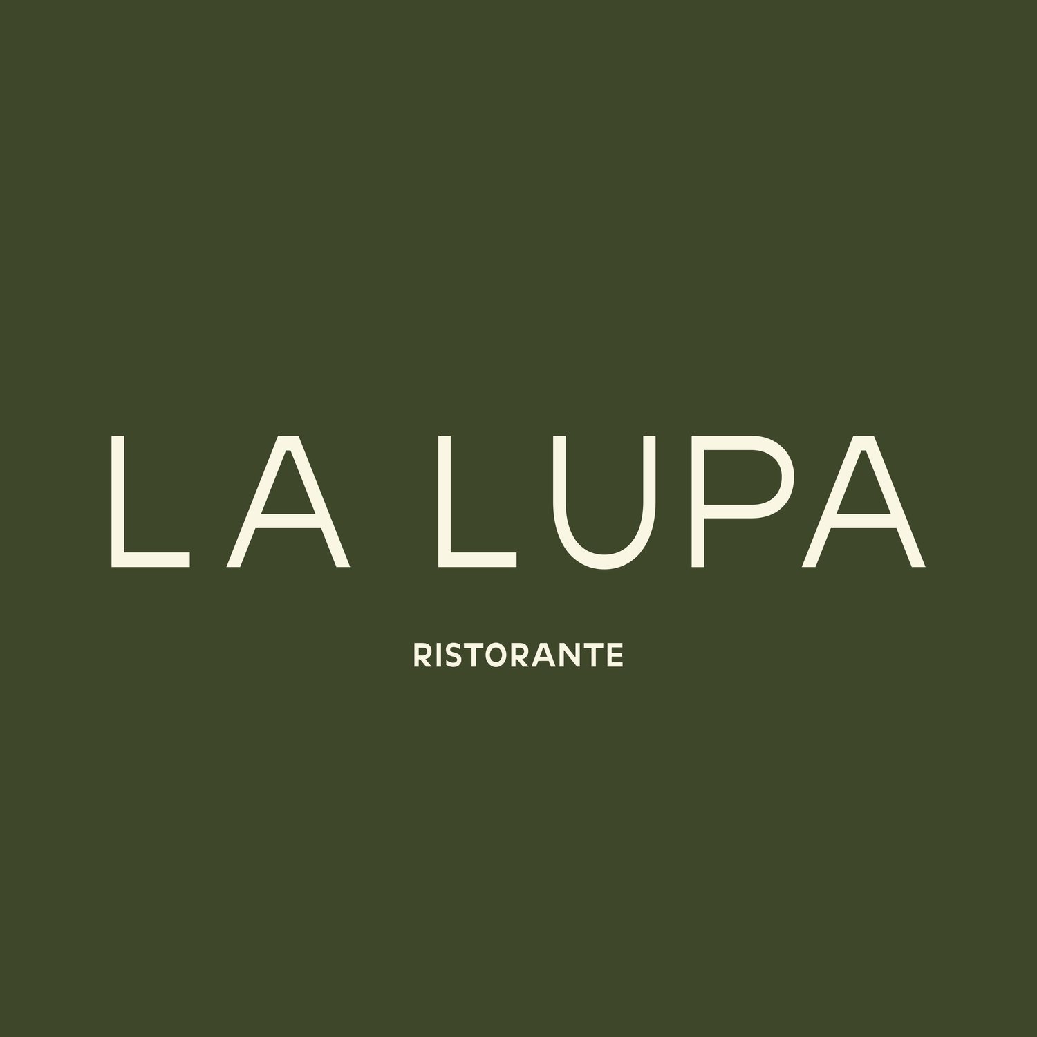 La Lupa Ristorante logo, REINV8NT event partner in Dubai