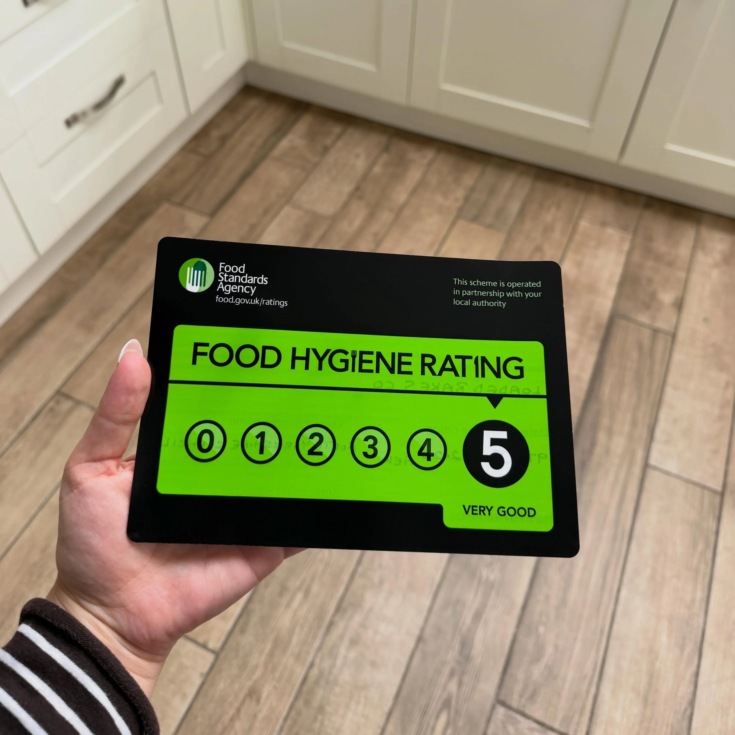 ⭐️ 5 STAR FOOD HYGIENE RATING! ⭐️

I&rsquo;m so happy to finally share that Loaded Bakes Co has officially been awarded a 5 Star Food Hygiene Rating! 🎉

When you&rsquo;re running a business on your own, there&rsquo;s a lot that goes on behind the sc