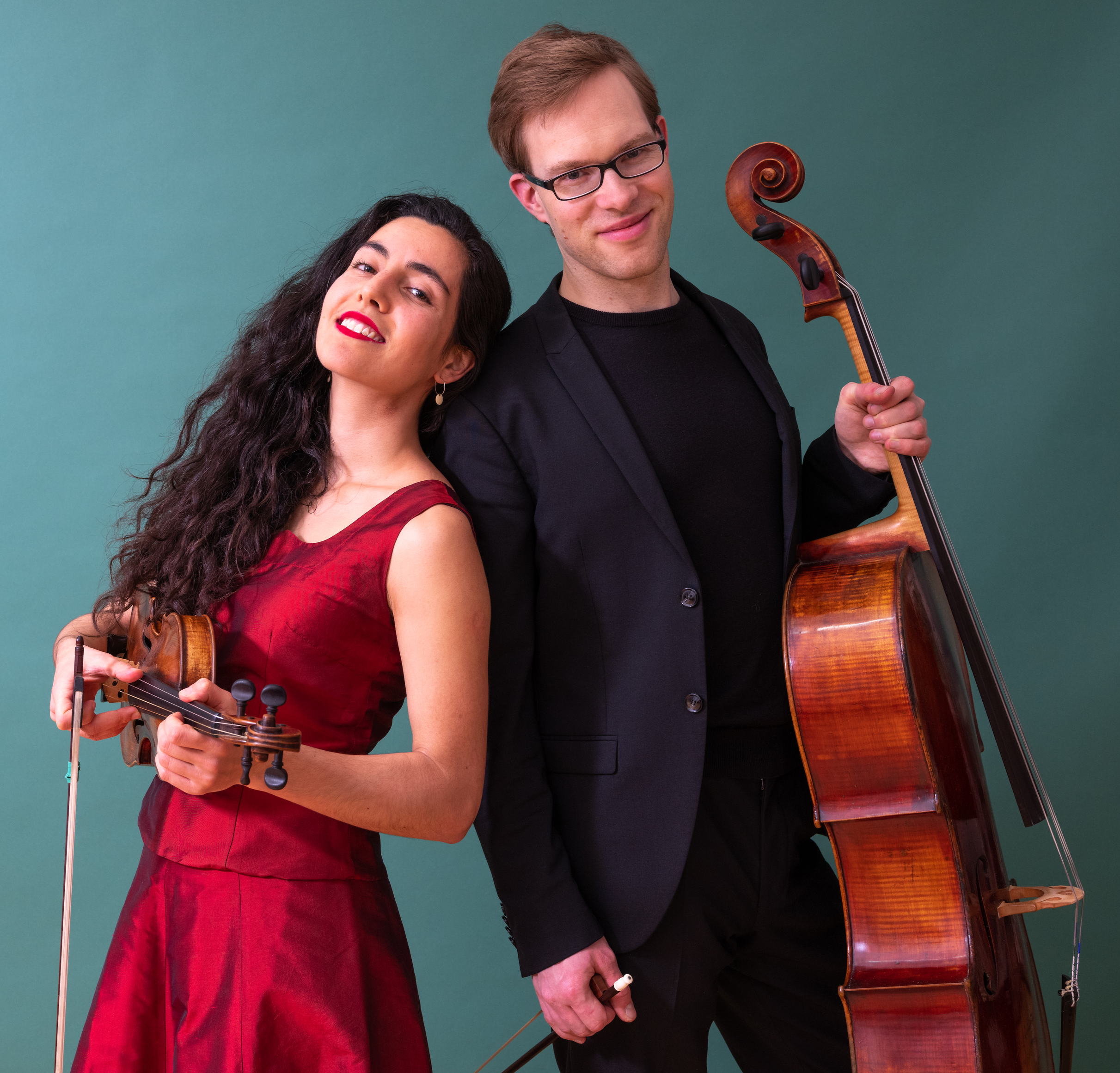 Violine und Cello - Portraitfoto