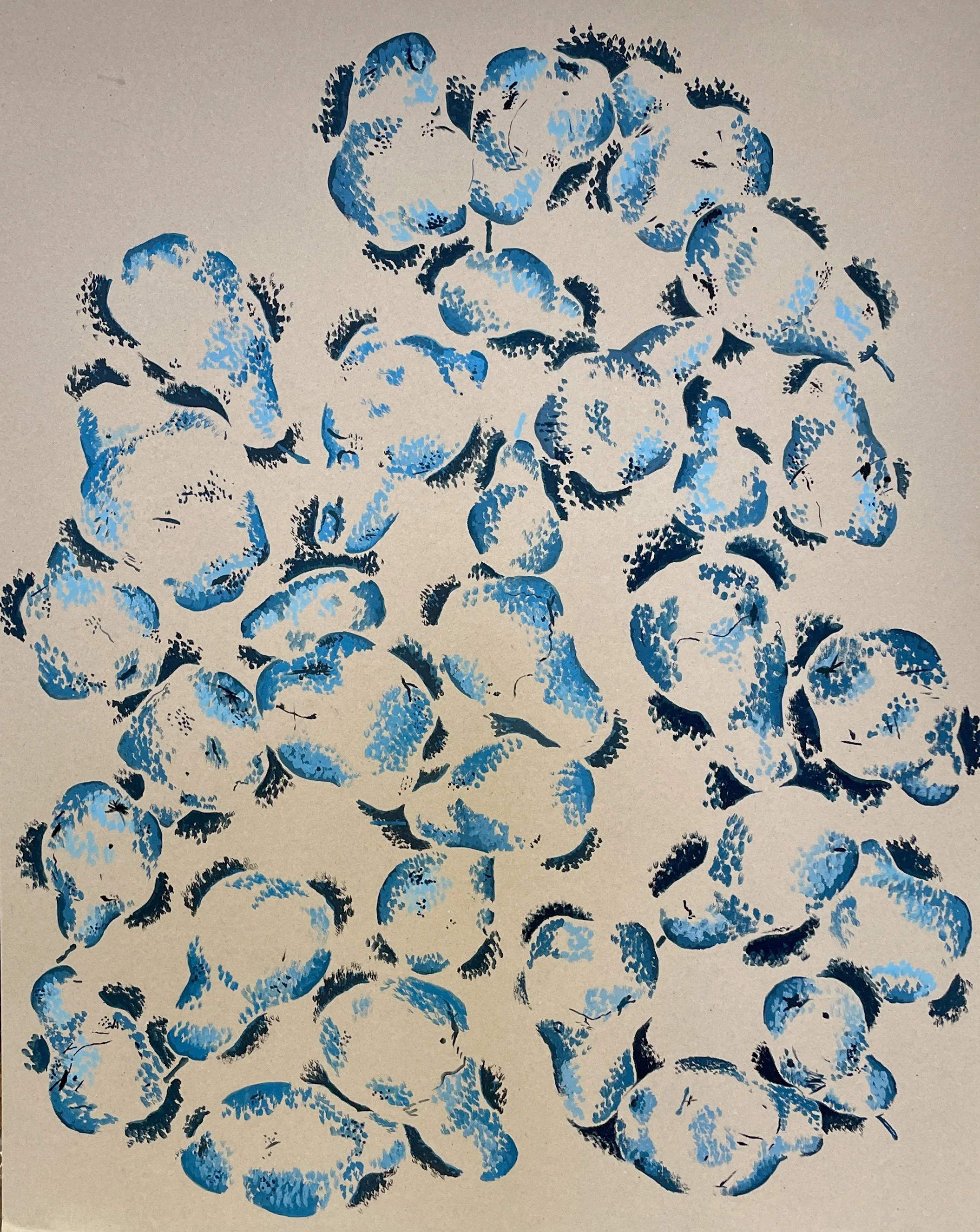 Pears, 2024
Acrylic paint on board
36” x 48”