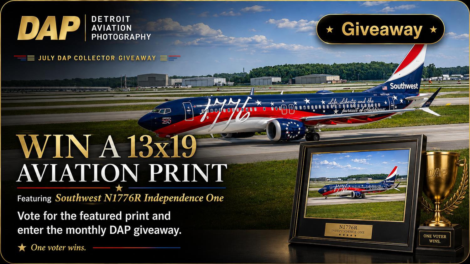 Current Detroit Aviation Photography monthly feature