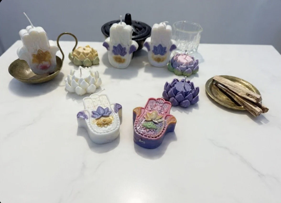 Hamsa Hand Soy Wax Candle