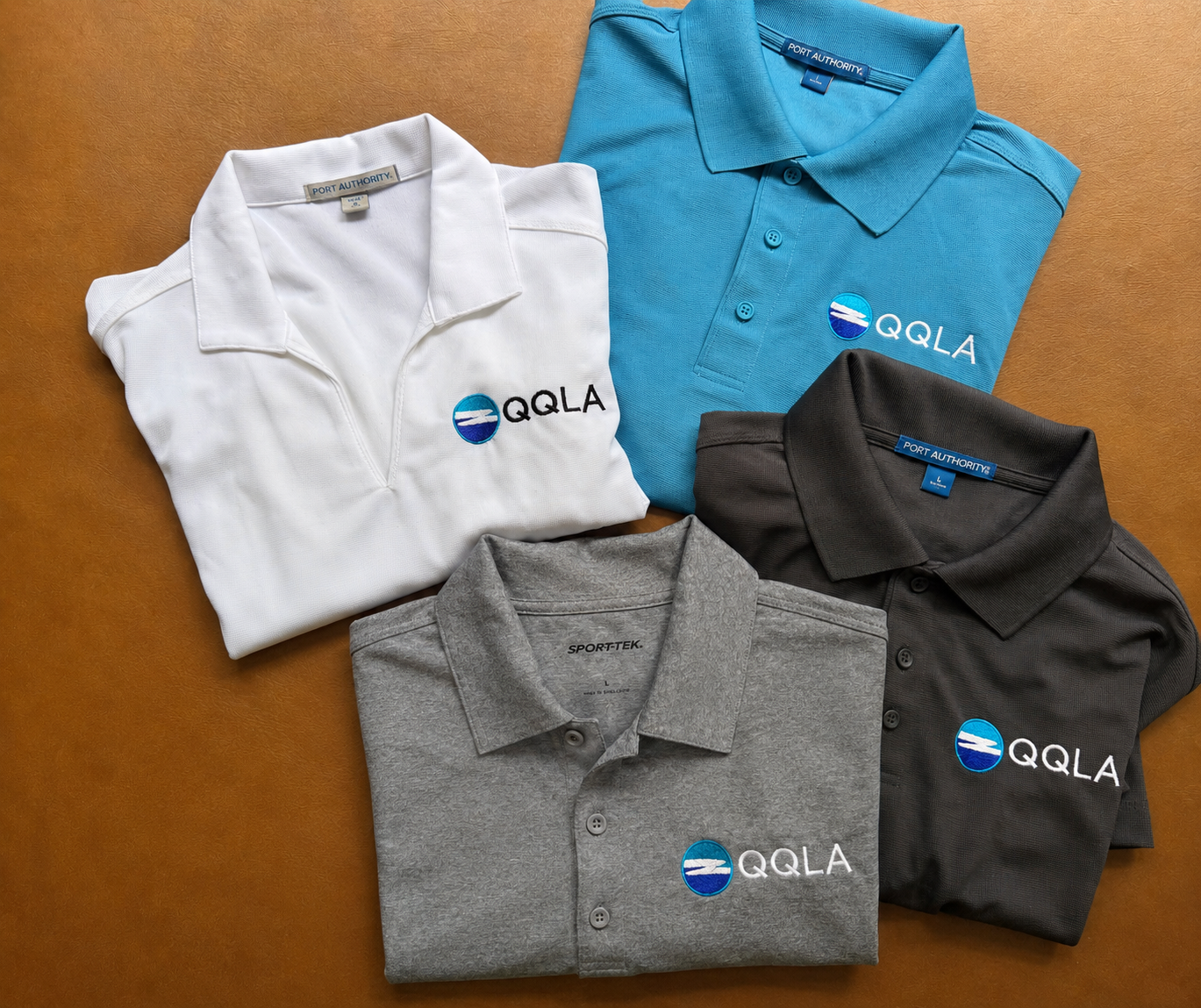 QQLA Mens Polo Shirt
