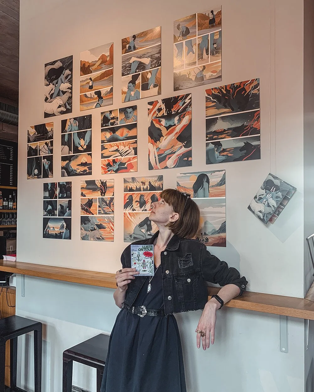 photo of an exhibition of la loba