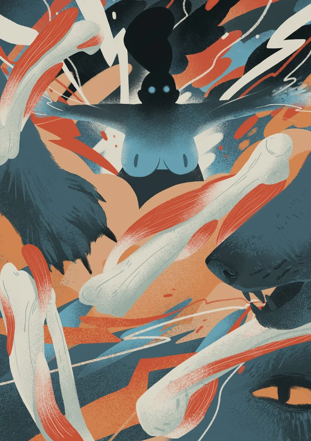 comic page of la loba featuring a woman performing magic and resurrecting a wolf