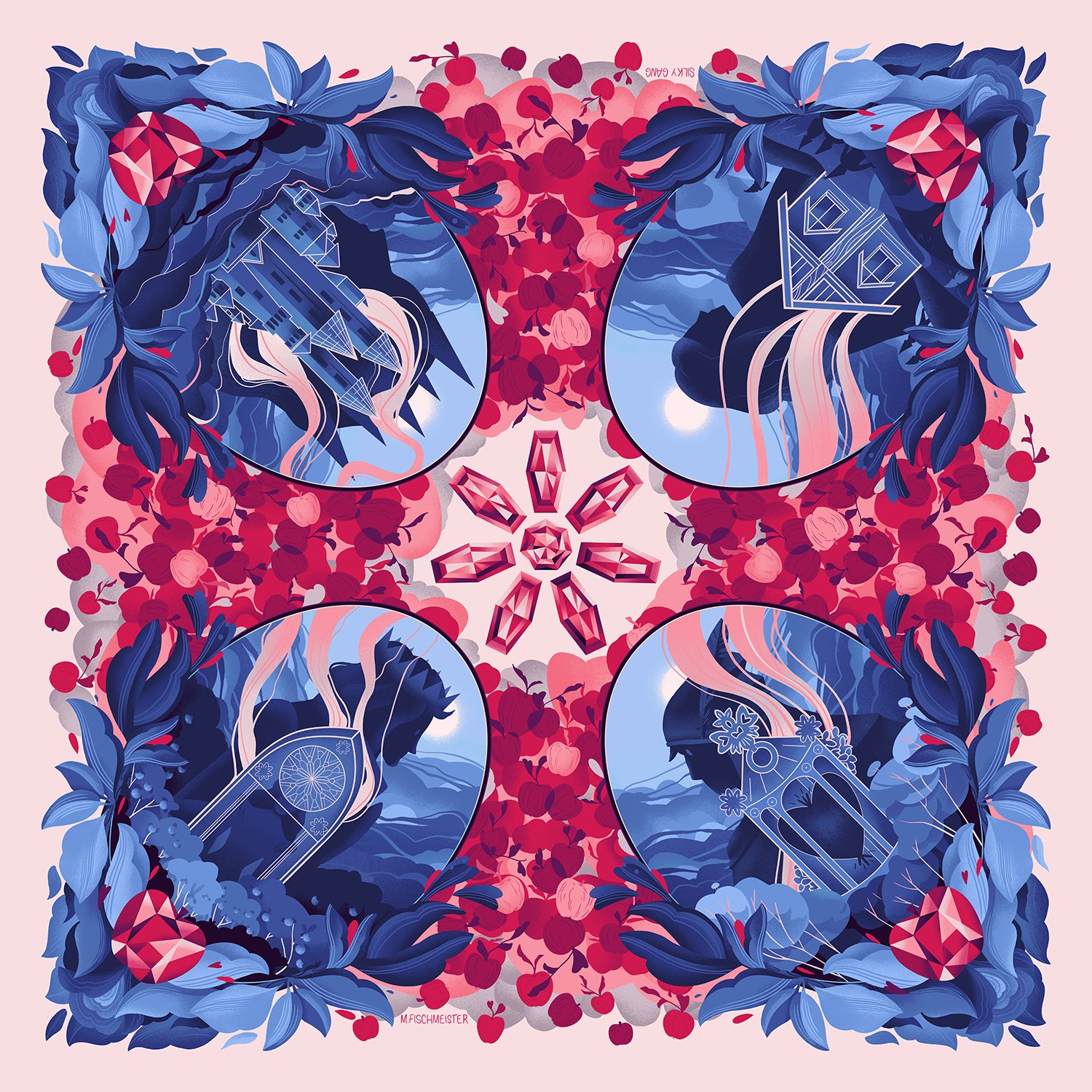 Silky Gang Scarf