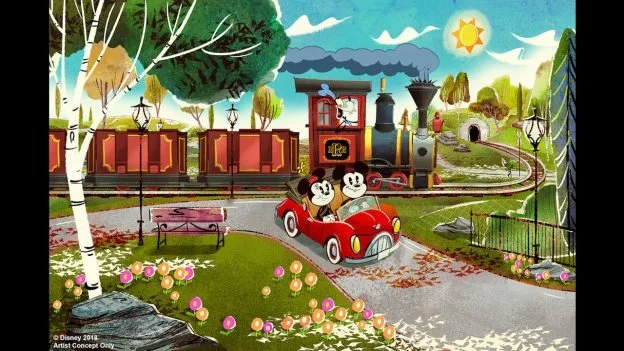 Mickey and Minnie's Runaway Railway Opening....