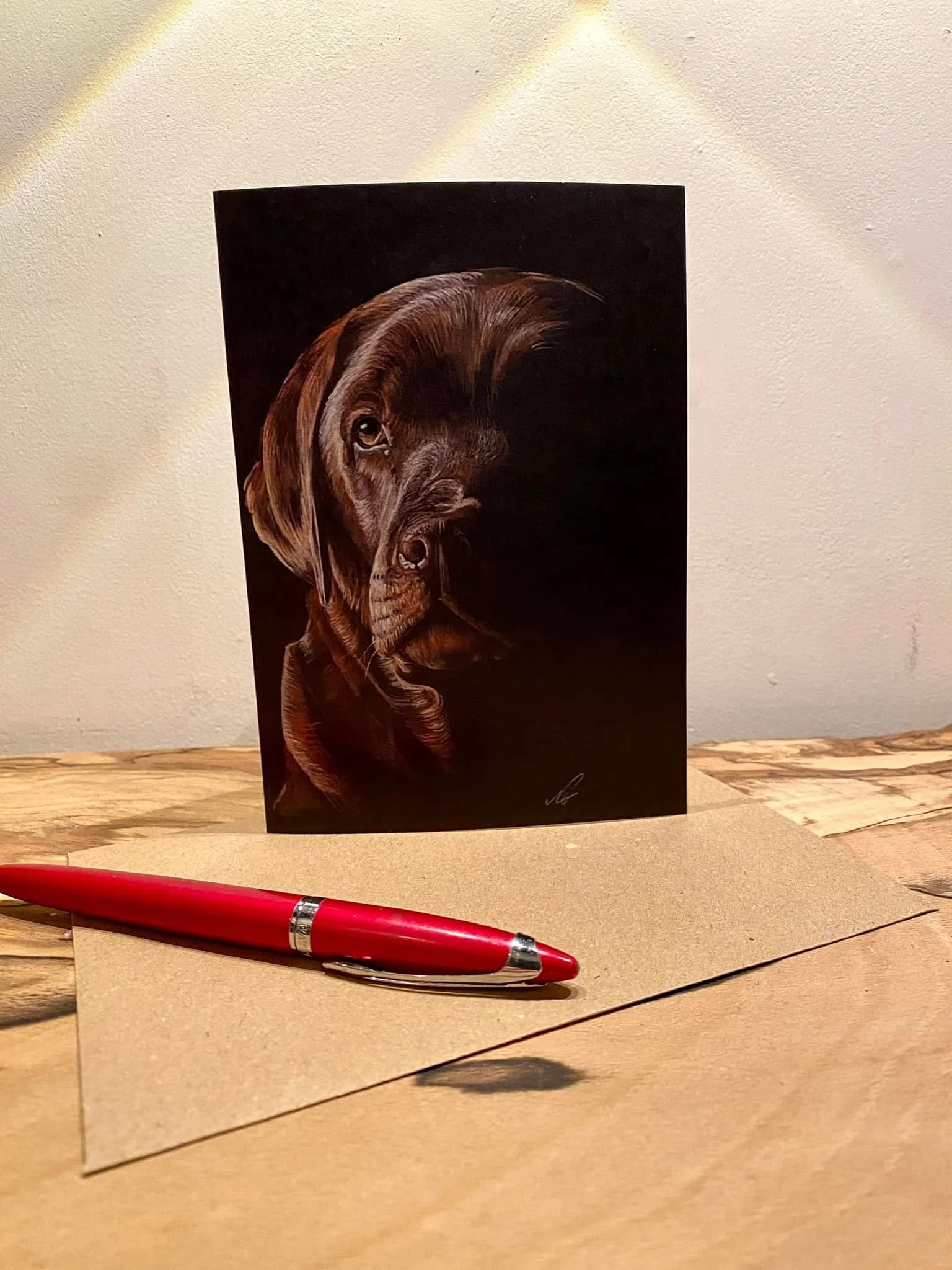 'Minnie' - Hand Illustrated Card