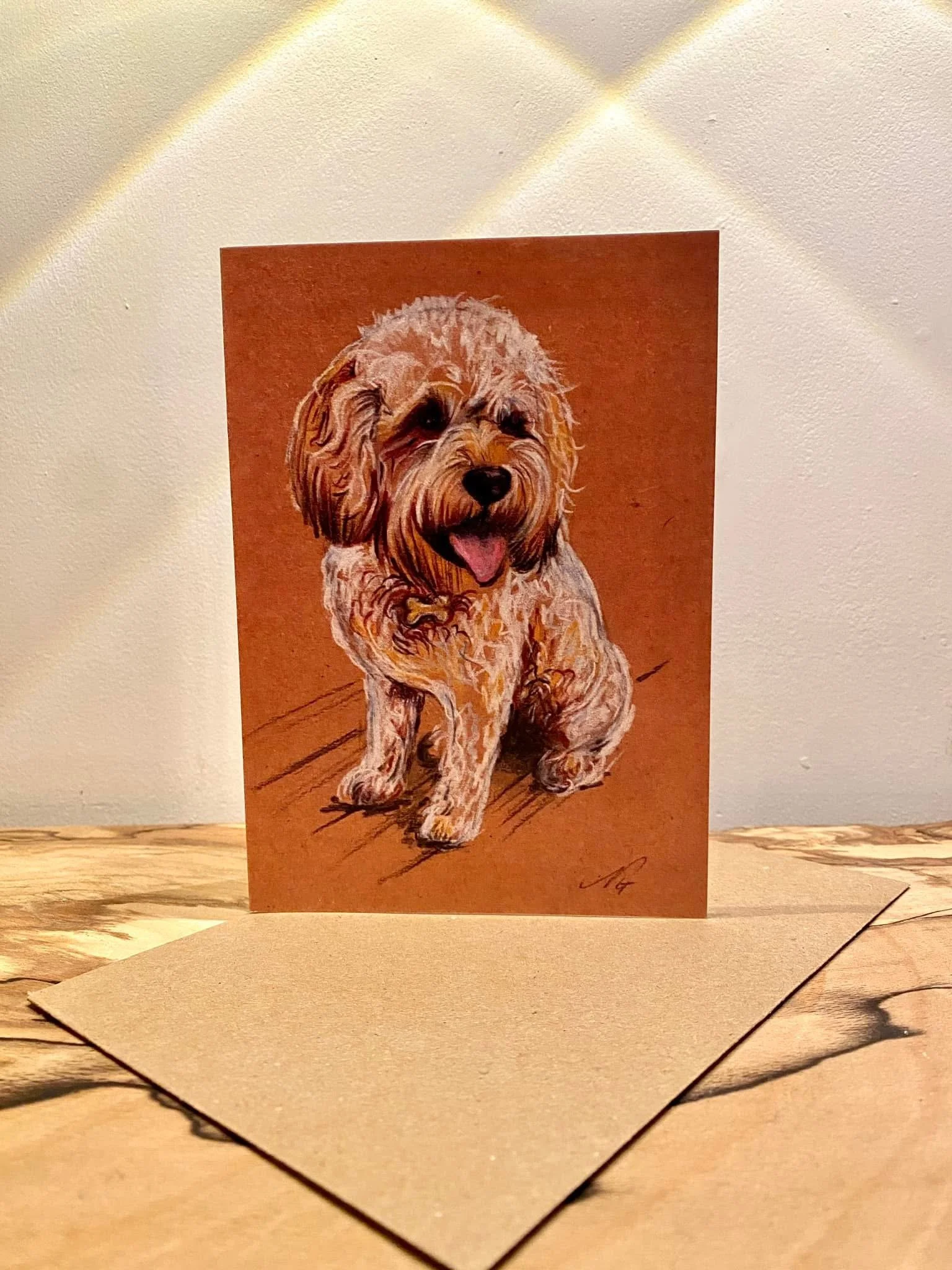 Ted - Hand Illustrated Card