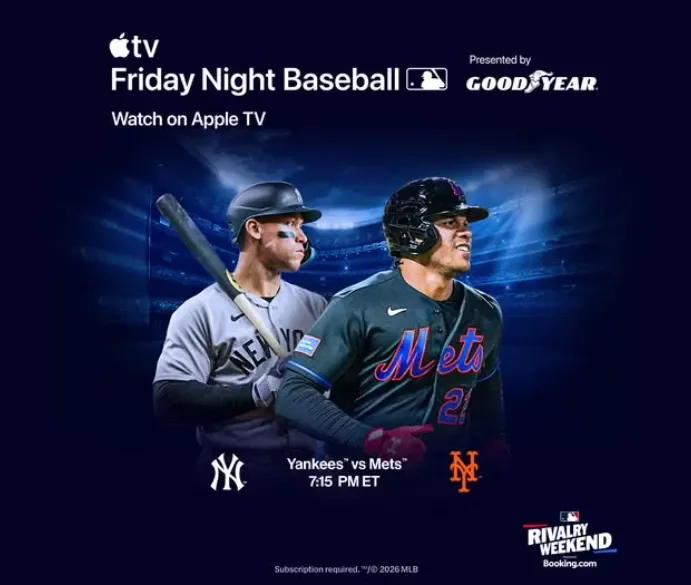 Sports TV Weekend: The End of the World Is Mets-Yankees on Apple TV