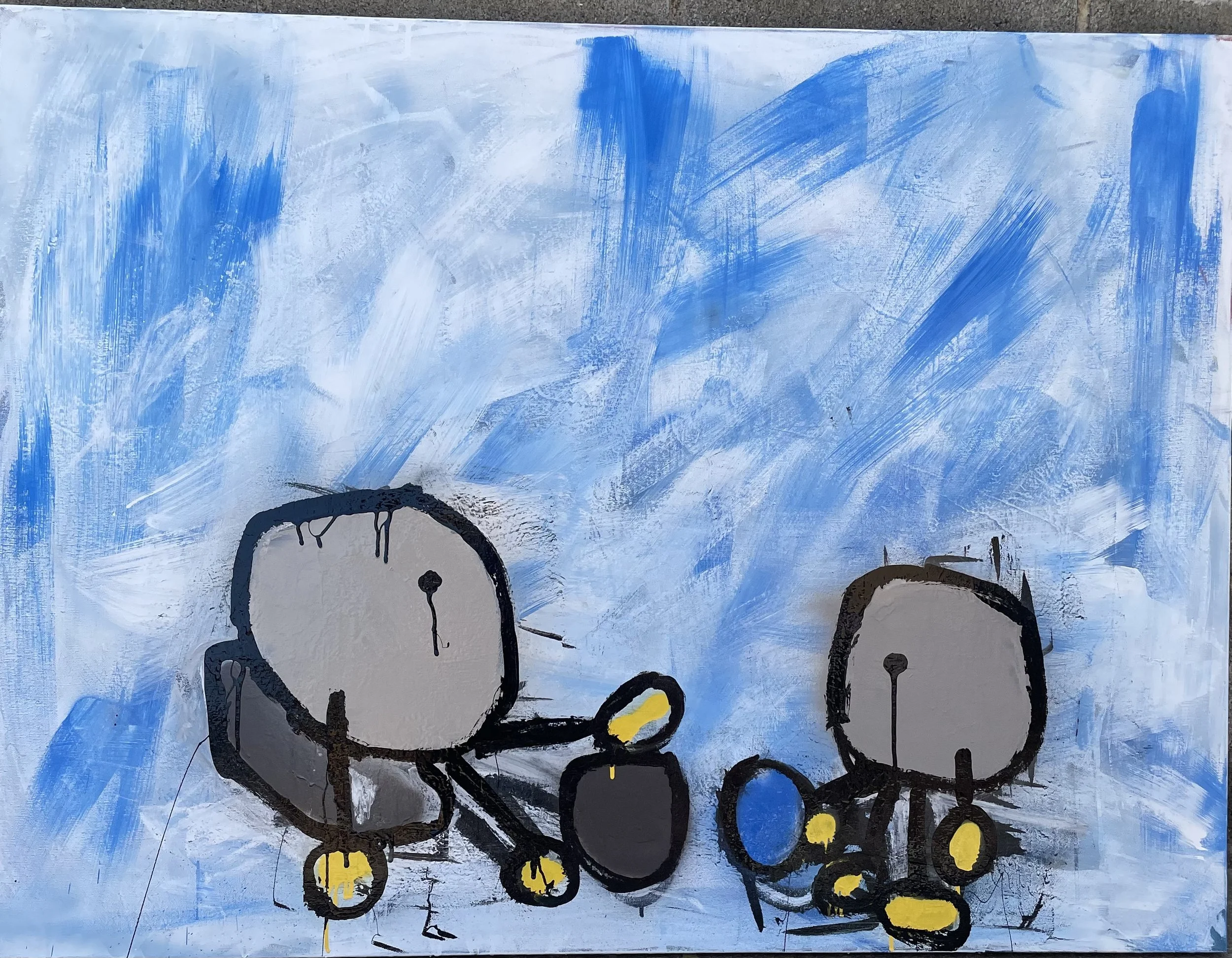 COLLECTED
parenting
36" x 48" paint on canvas
