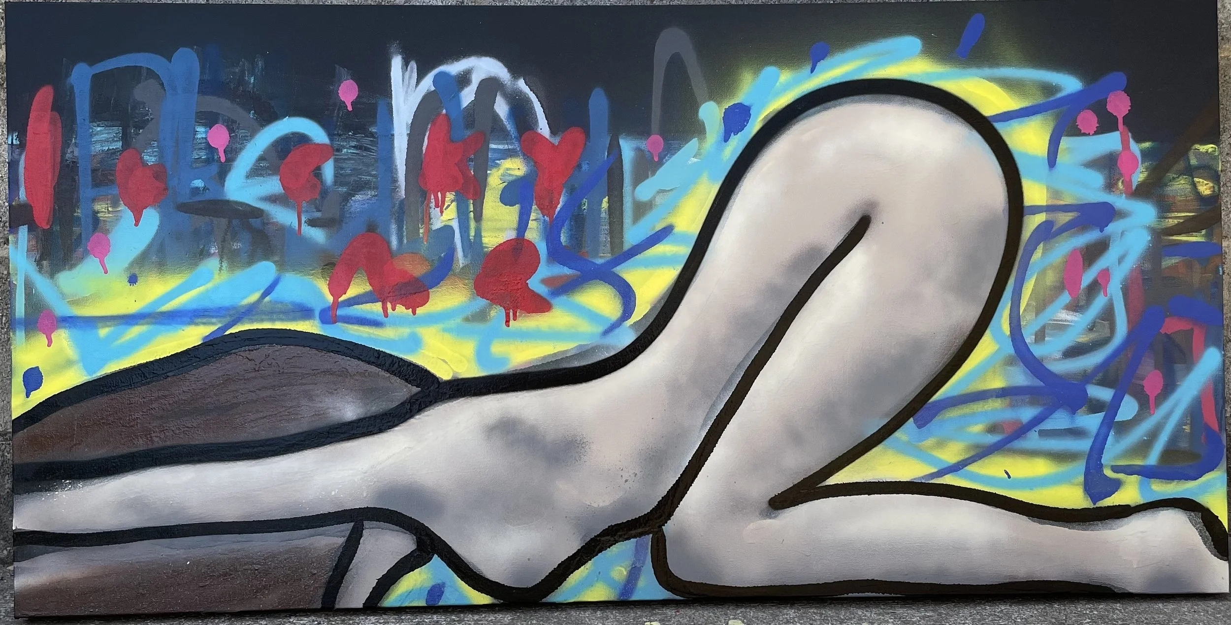 COLLECTED
lucky me
24" x 48" paint on canvas