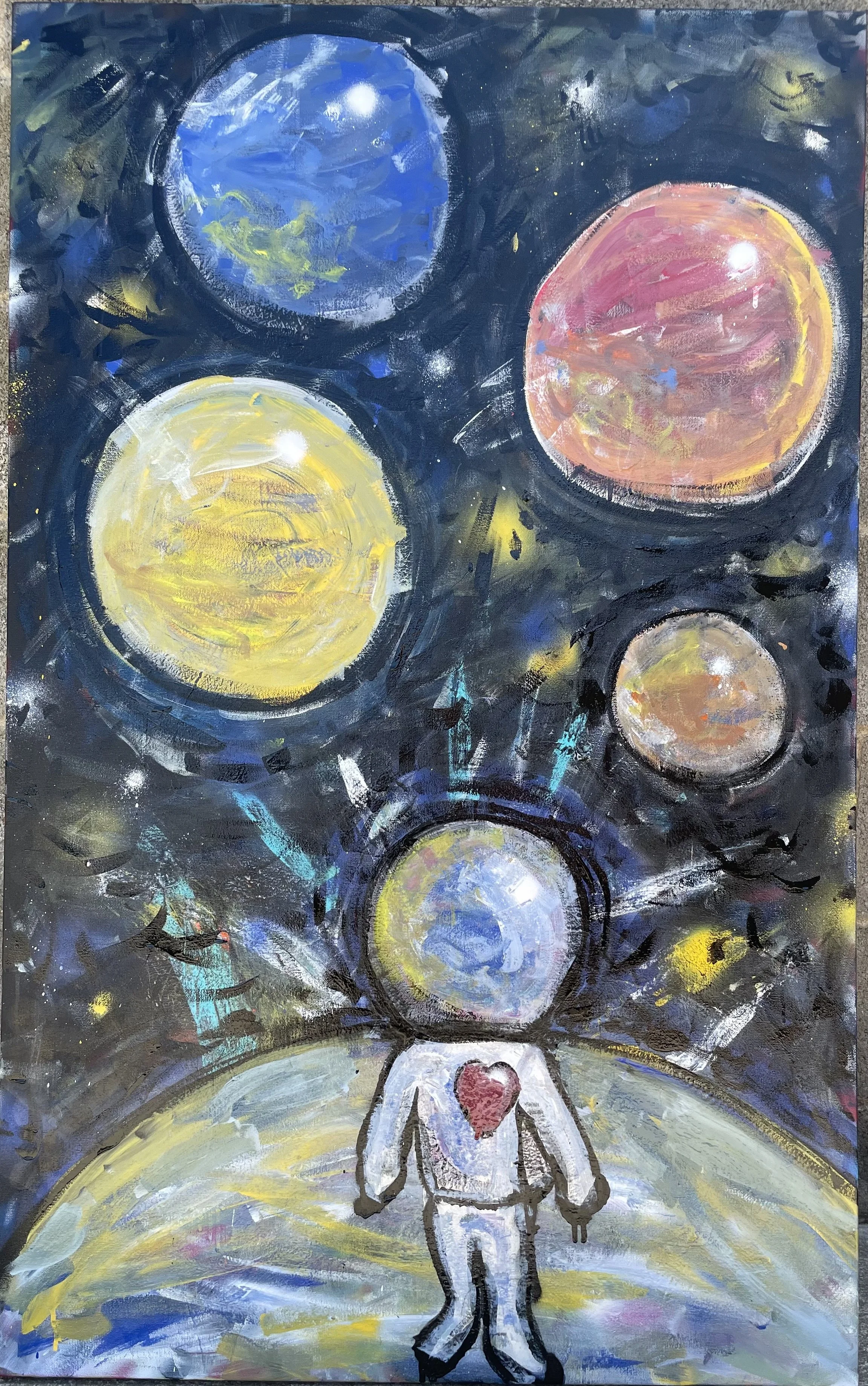 COLLECTED
even in space
30" x 48" painting on canvas