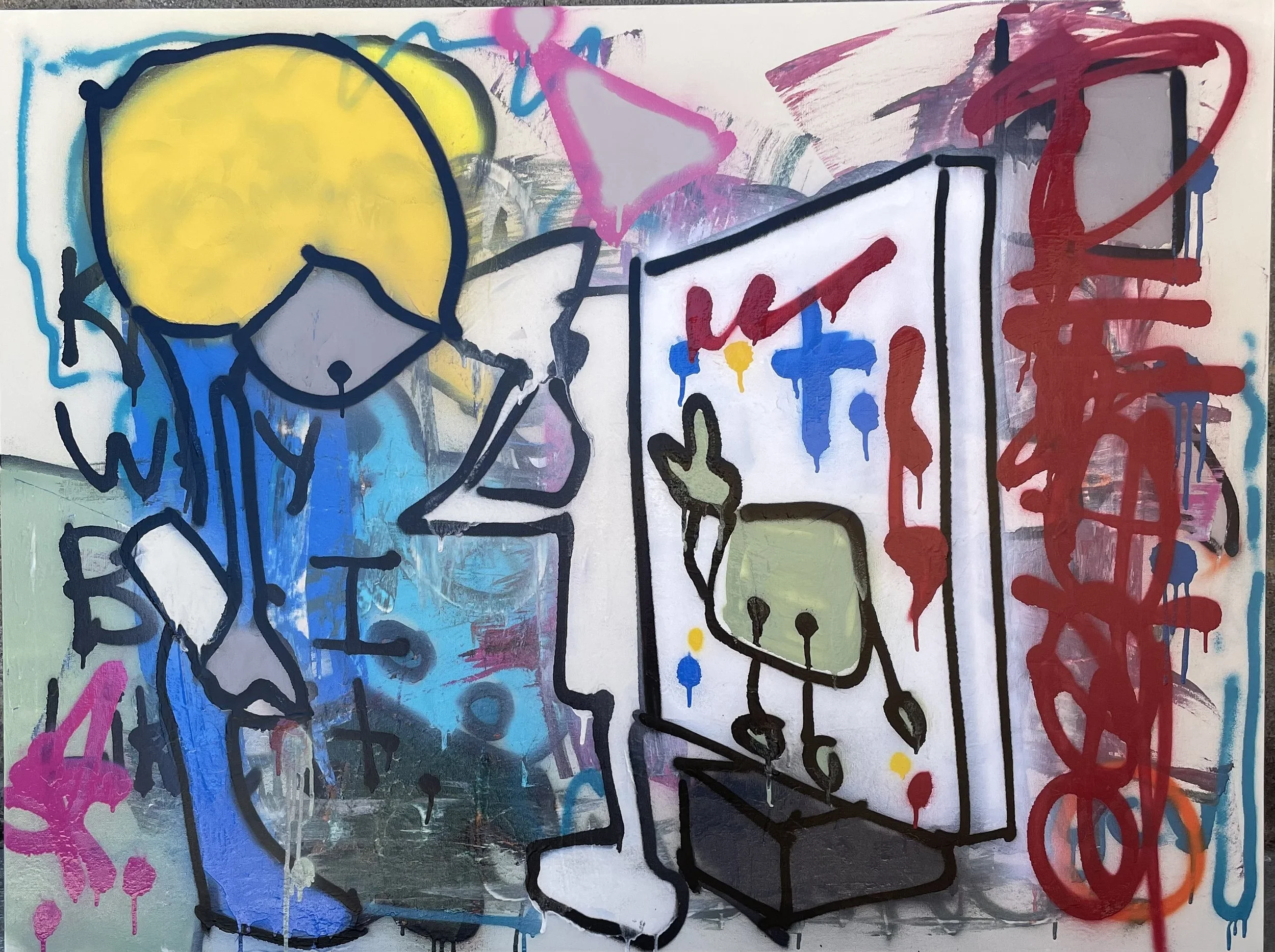 COLLECTED
Defeated
36" x 48" paint on canvas