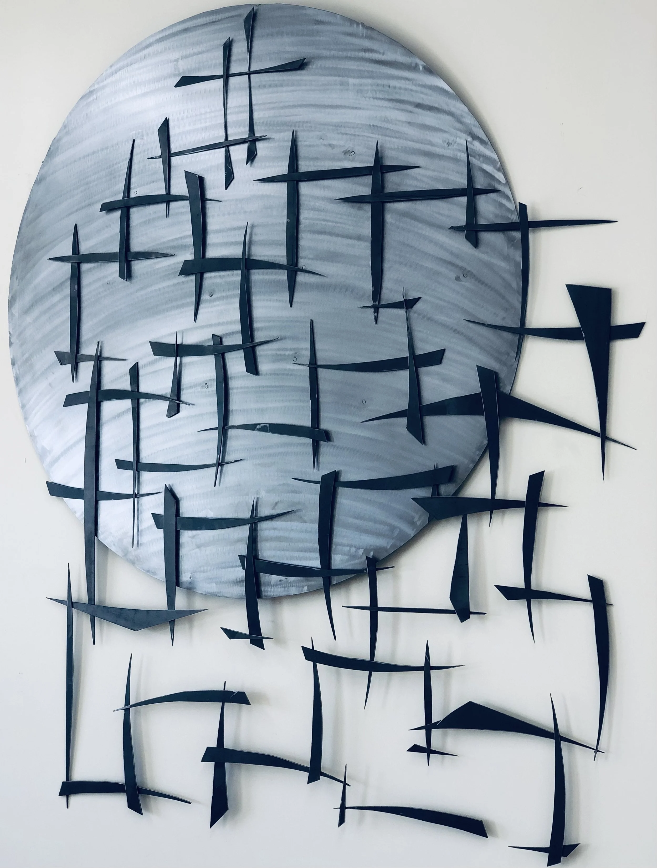 COLLECTED
japanese moonrise
6' x 5' steel wall art