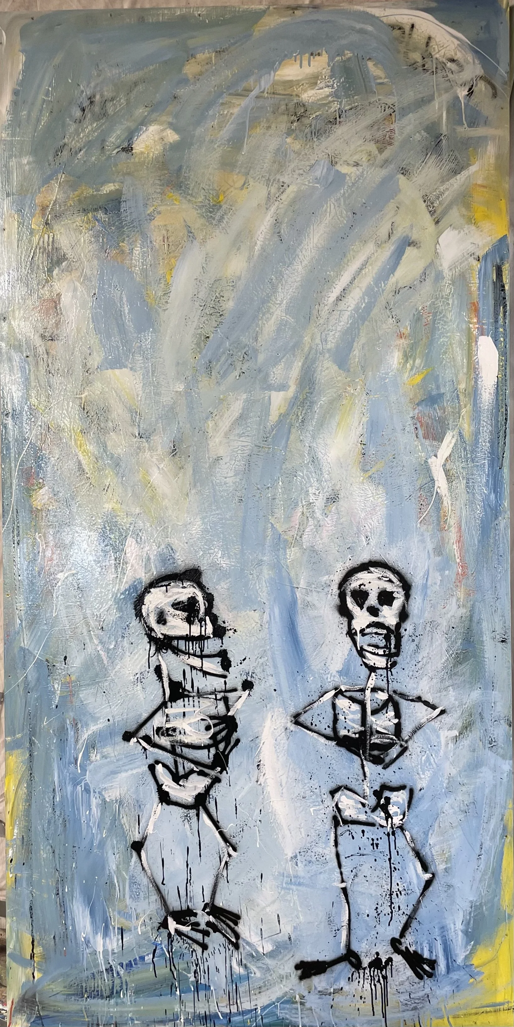 COLLECTED
what are you laughing at?
48" x 96" paint on wood panel
