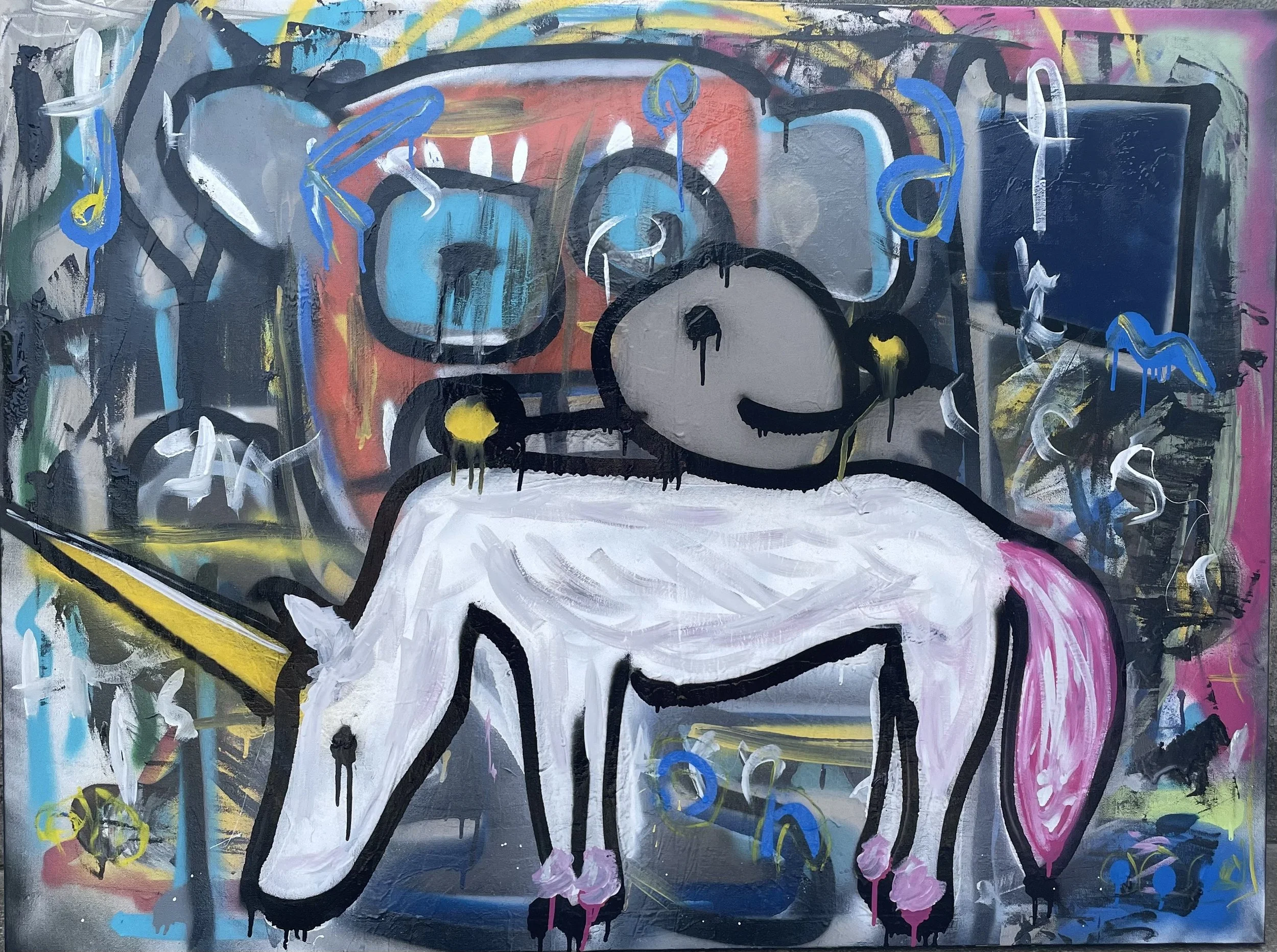 COLLECTED
dream on...
36" x 48" paint on canvas