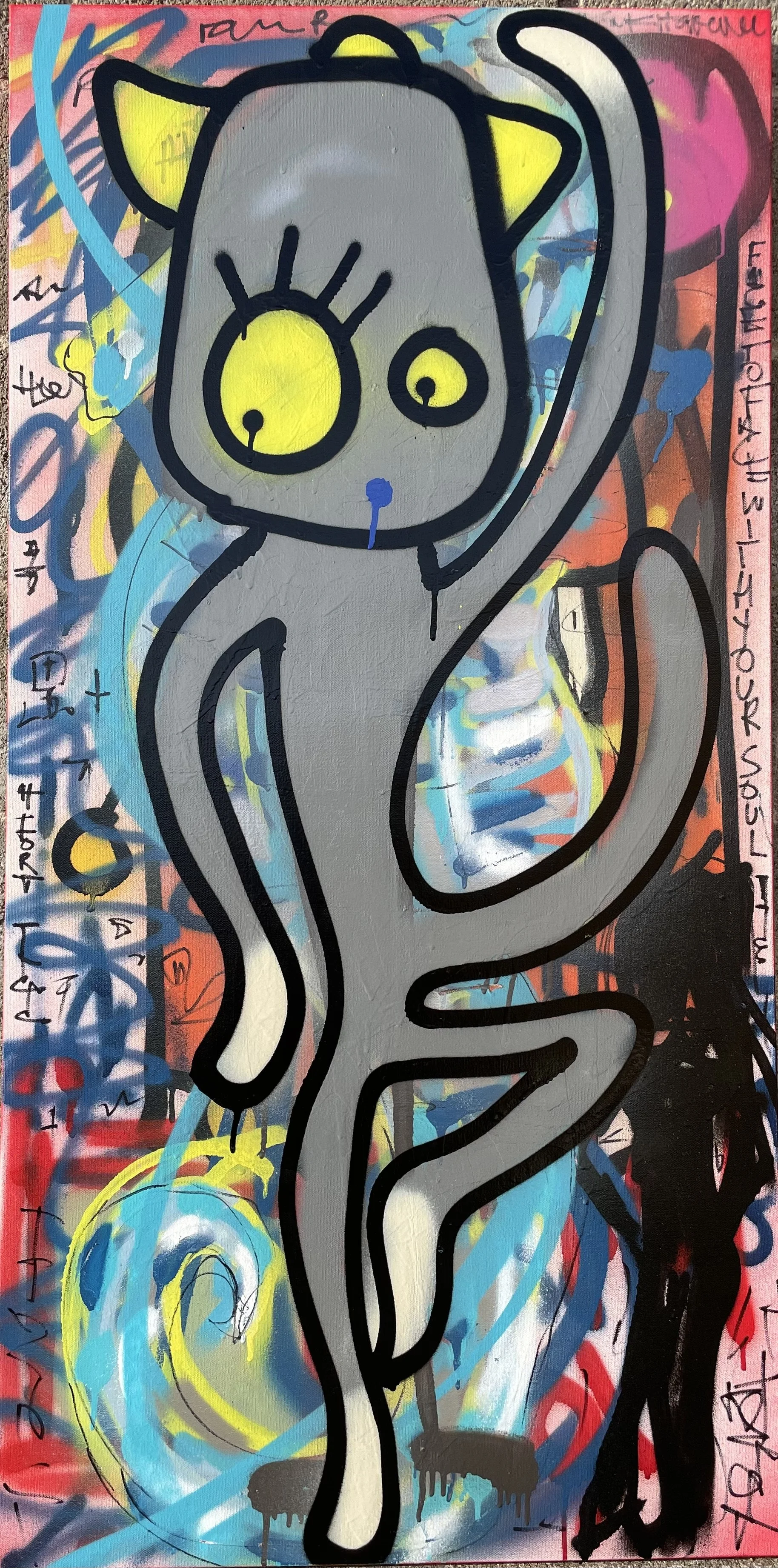 COLLECTED
feminine
24" x 48" paint on canvas
