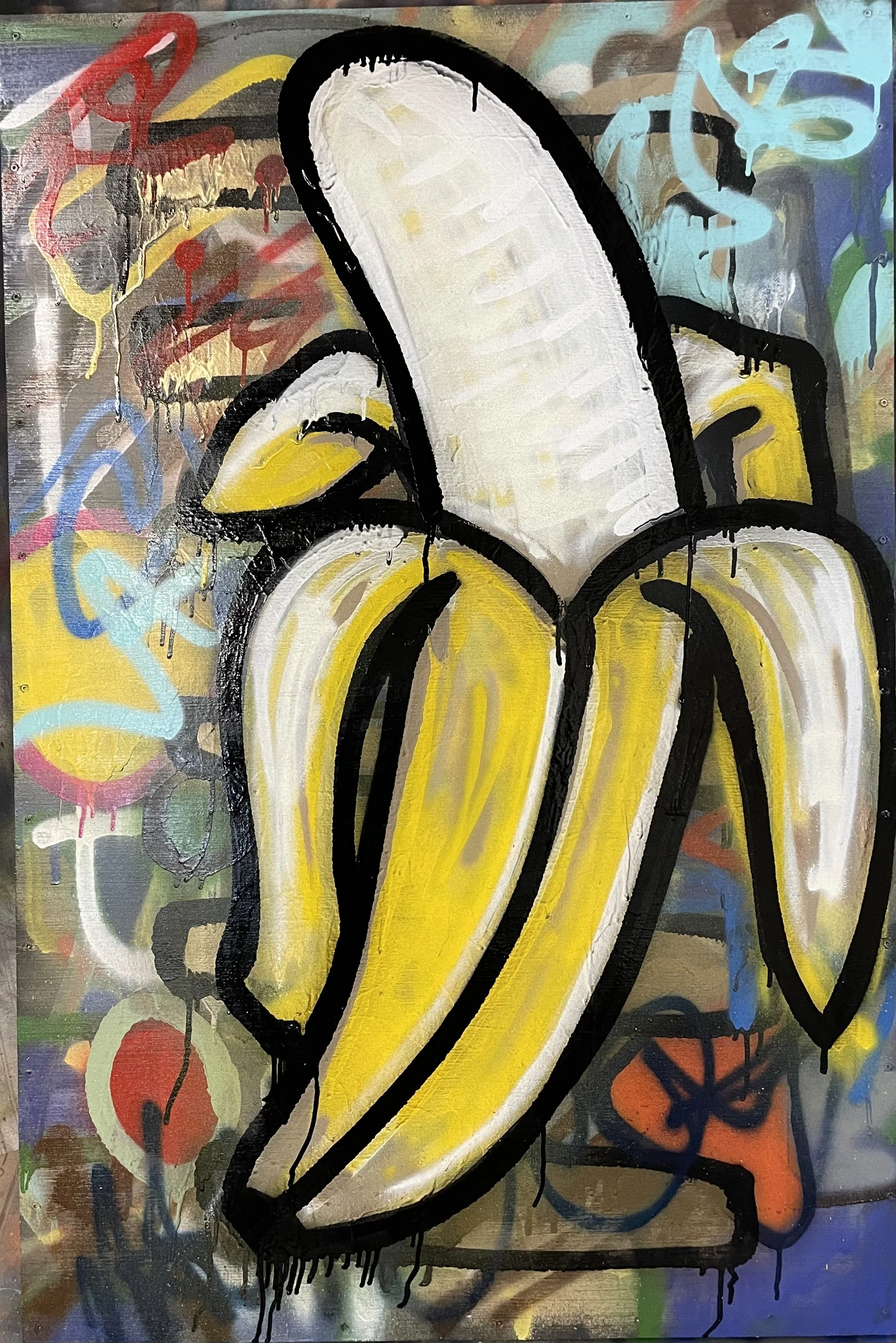 COLLECTED
banana
32" x 48" painting on wood panel