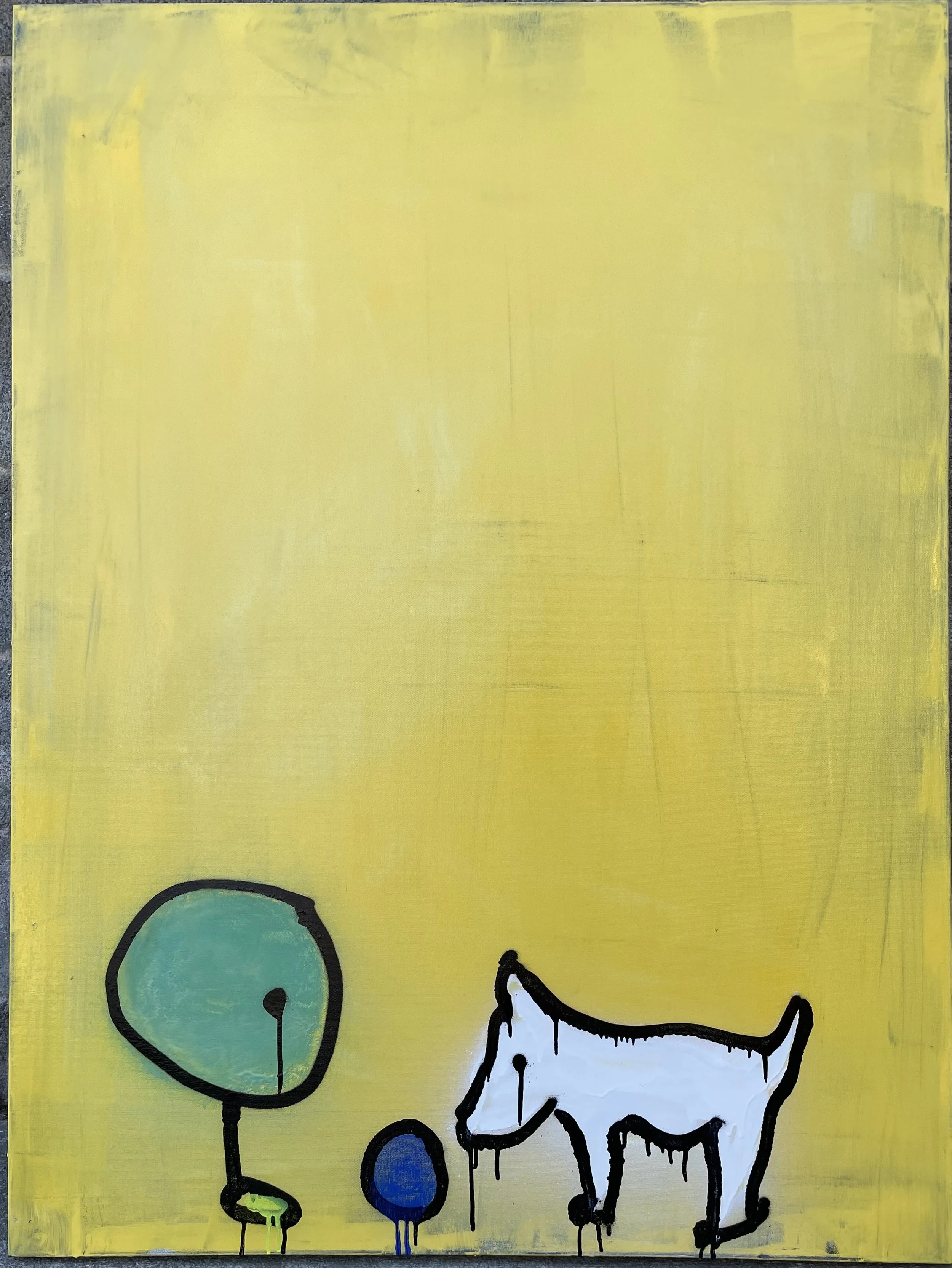 COLLECTED
tension
36" x 48" paint on canvas