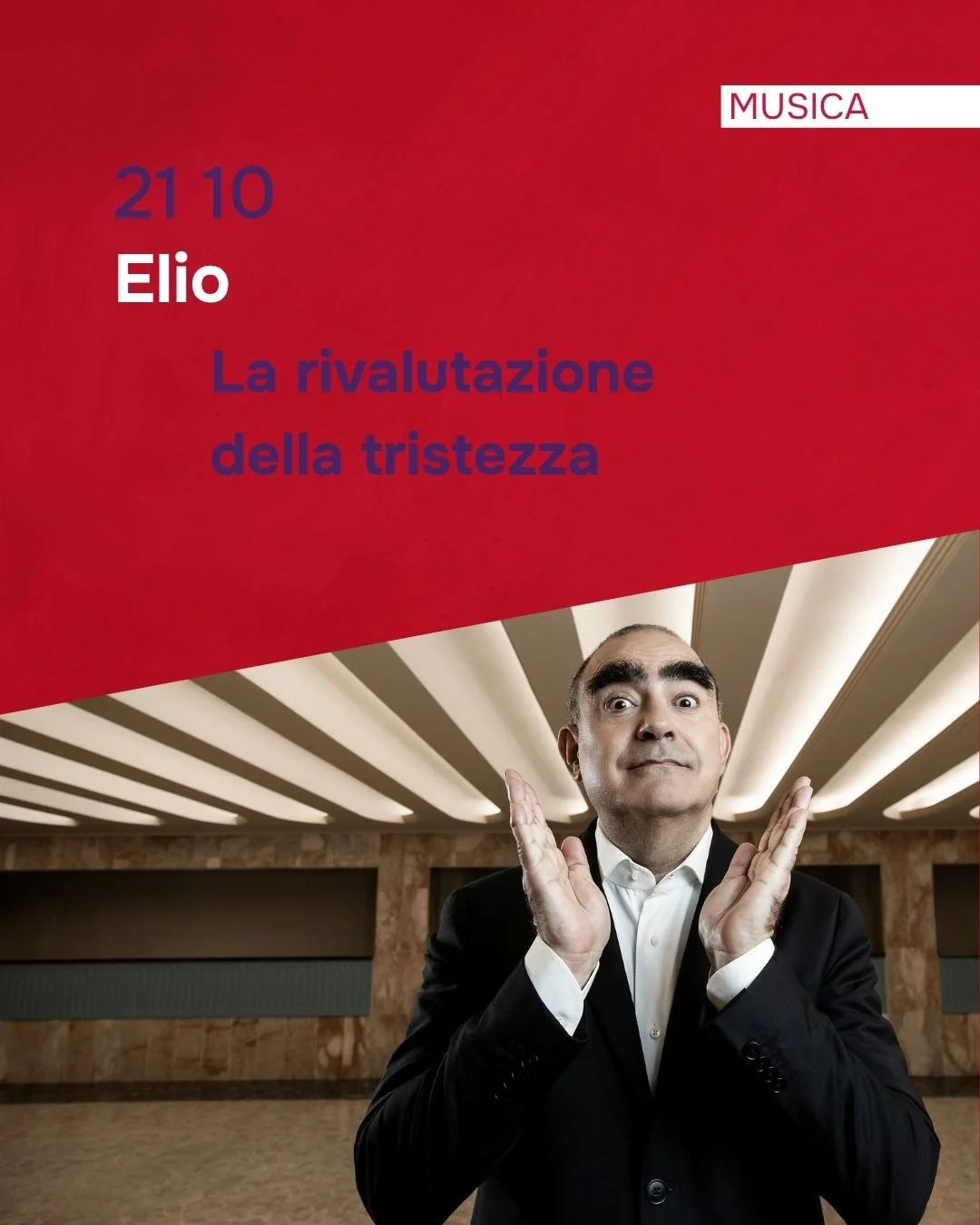 34€ in galleria - 45€ in platea