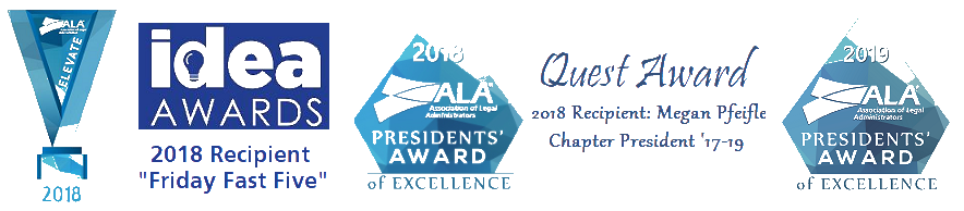 Logo of the IDEA Awards, featuring the text 'IDEA AWARDS' and references to presidential awards, in various shades of blue with some red accents.