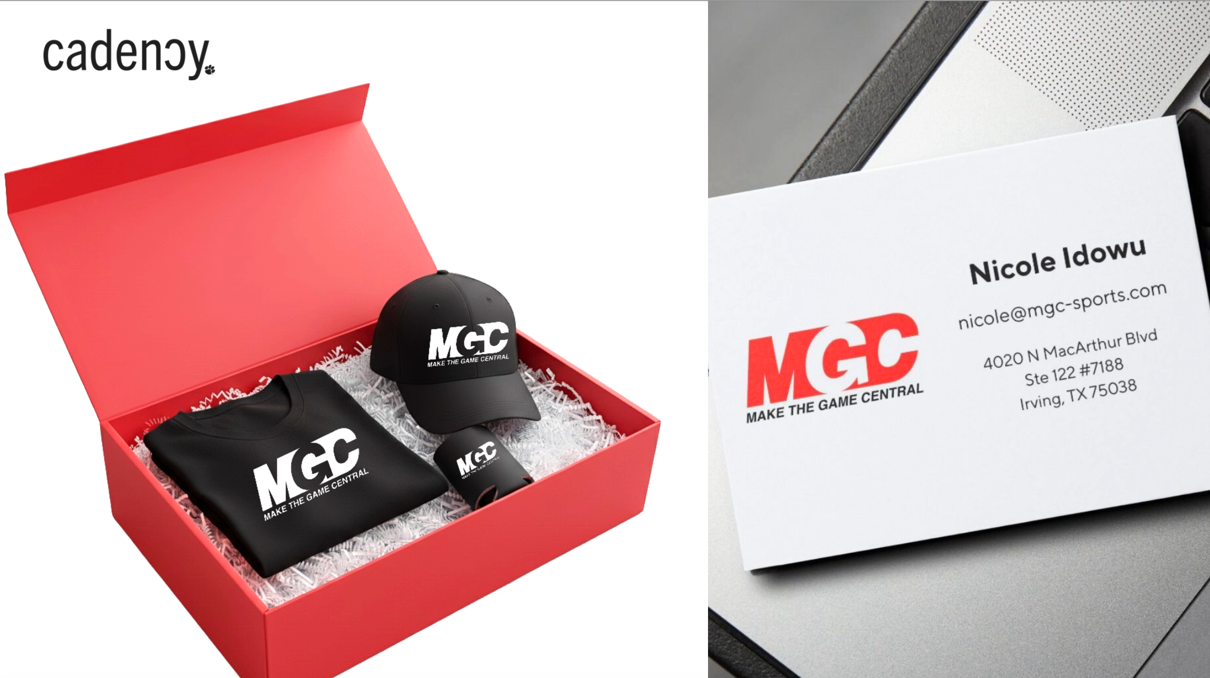 Once the logo was chosen, we used artificial intelligence to generate images depicting real-life applications of this brand identity. We wanted the clients to be able to picture what this identity meant both internally and externally.