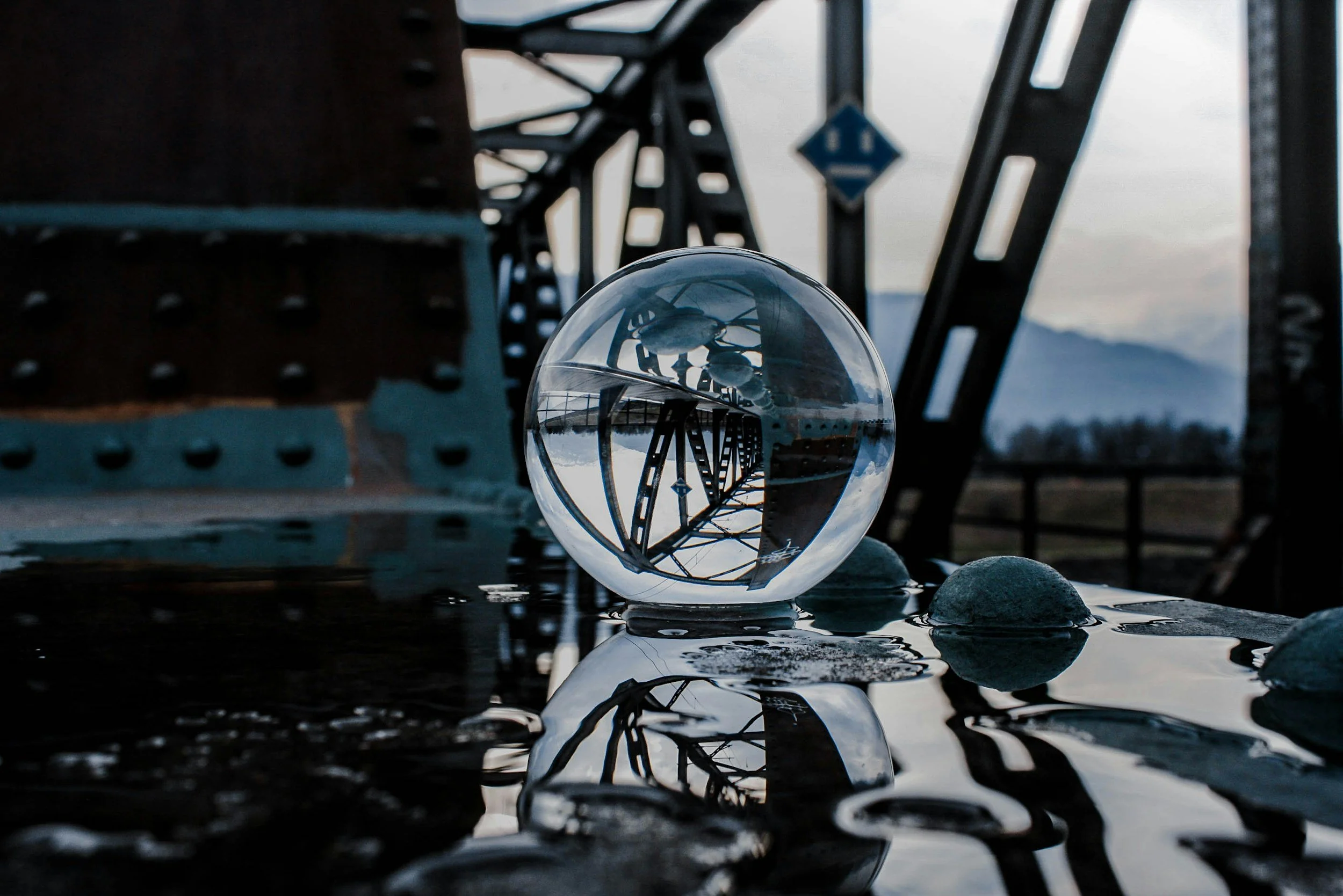 Glass sphere — Elevate Consulting Dubai management advisory