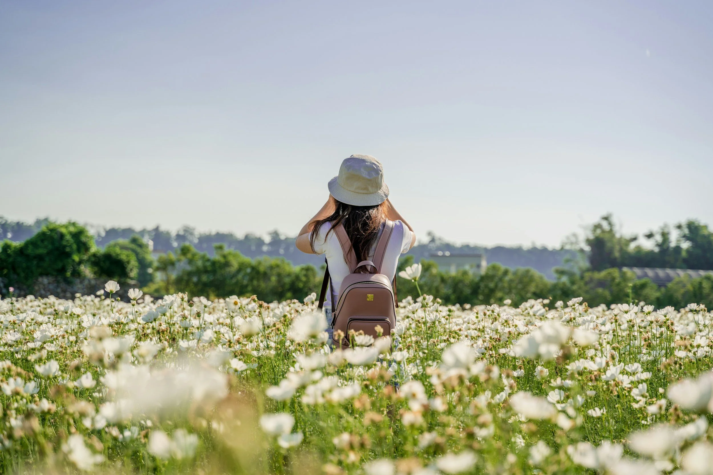 Peaceful moment in nature, reflecting self-discovery, personal growth, and intuitive facilitation with Emanuela Hauth.