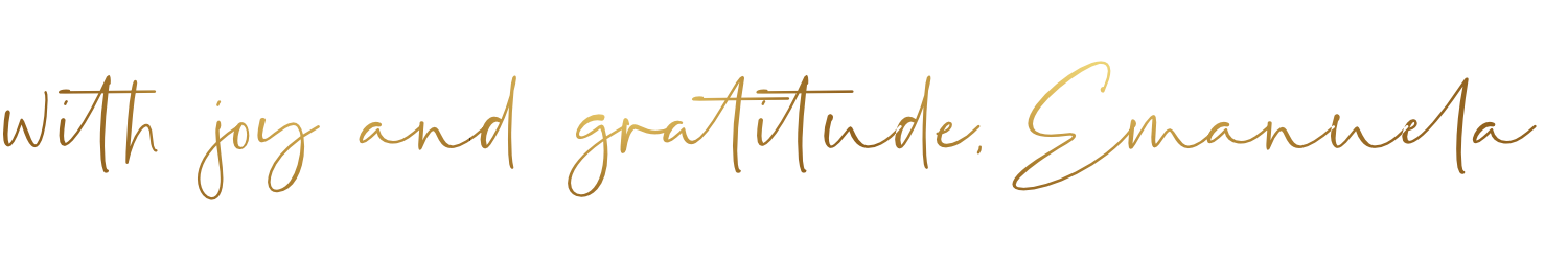 A signature by Emanuela Hauth