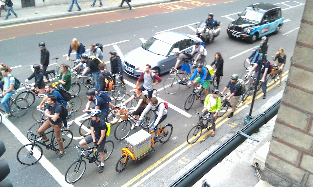 Active travel in London’s Square Mile accounts for 85% of peak hours journeys