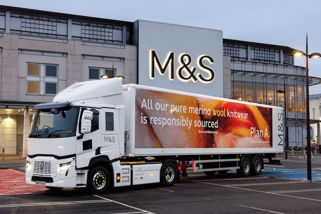 Amazon and M&amp;S confirm eHGV orders supported by ZEHID programme