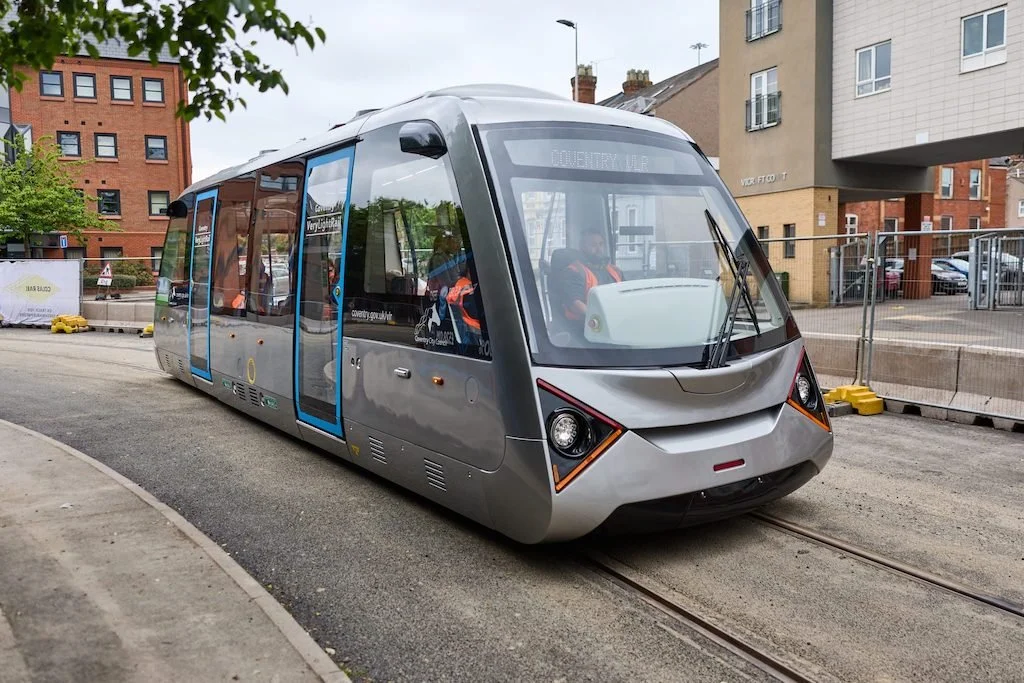 Colas Rail UK completes Coventry Very Light Rail 220m section of on-road test track