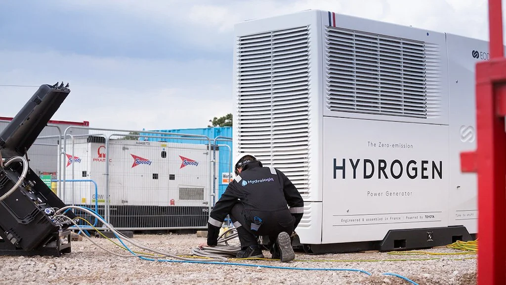 Costain trials hydrogen-powered generator on the Preston Western Distributor Road