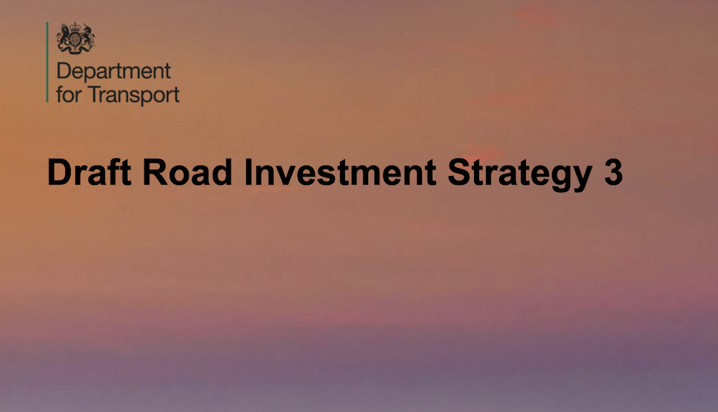 Draft RIS3 confirms highways focus on maintenance and supporting transport integration