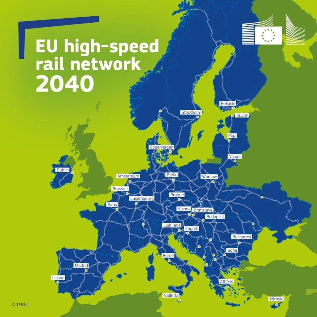 EU unveils ambitious high-speed rail plan aimed at transforming european travel