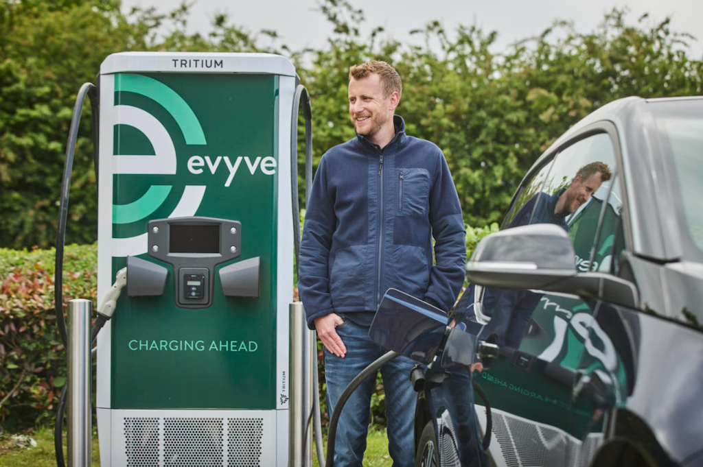 Evyve makes Tritium its preferred partner for ambitious ultra-fast charger roll-out plan
