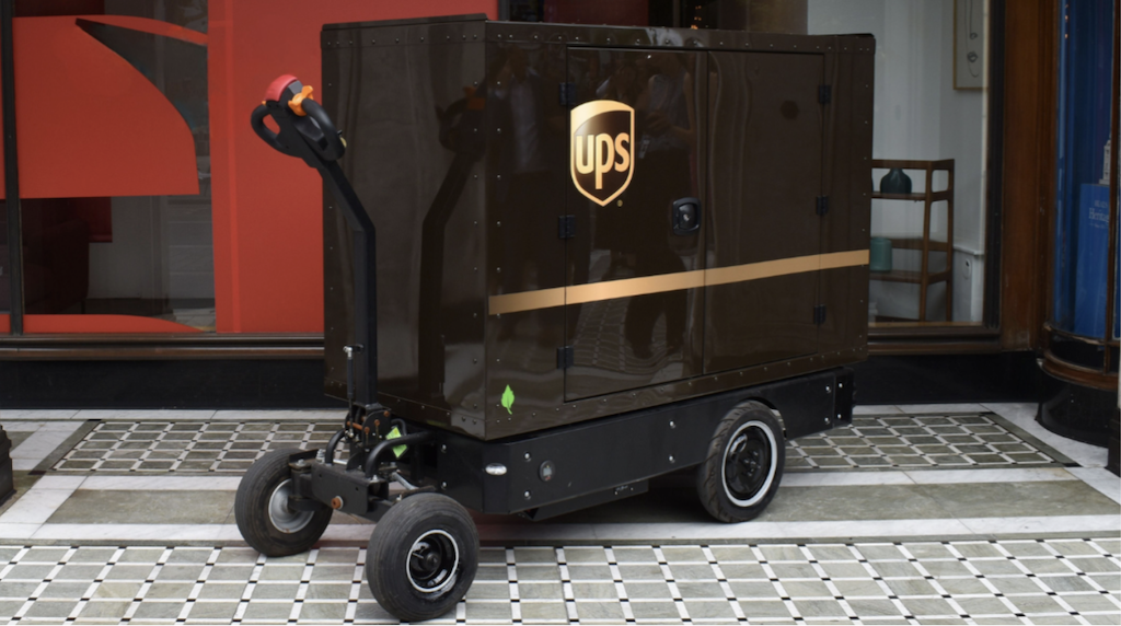 Fitzrovia gets walking last mile parcel delivery service