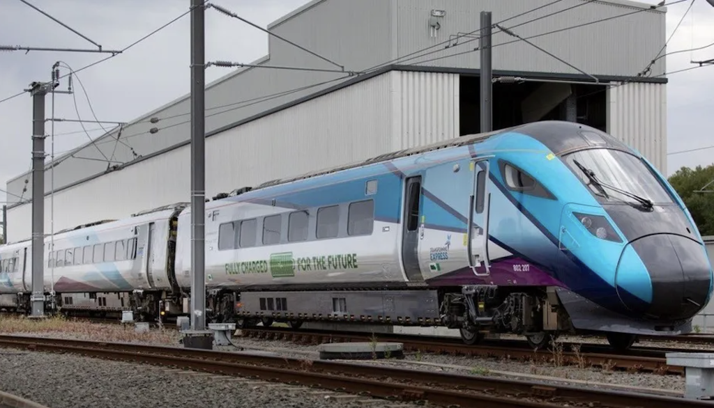 Intercity battery hybrid train starts live network testing in the North of England