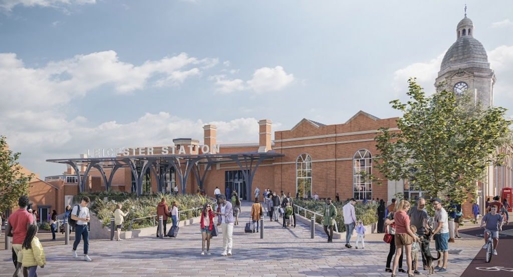 Leicester station revamp plans&nbsp;move forward