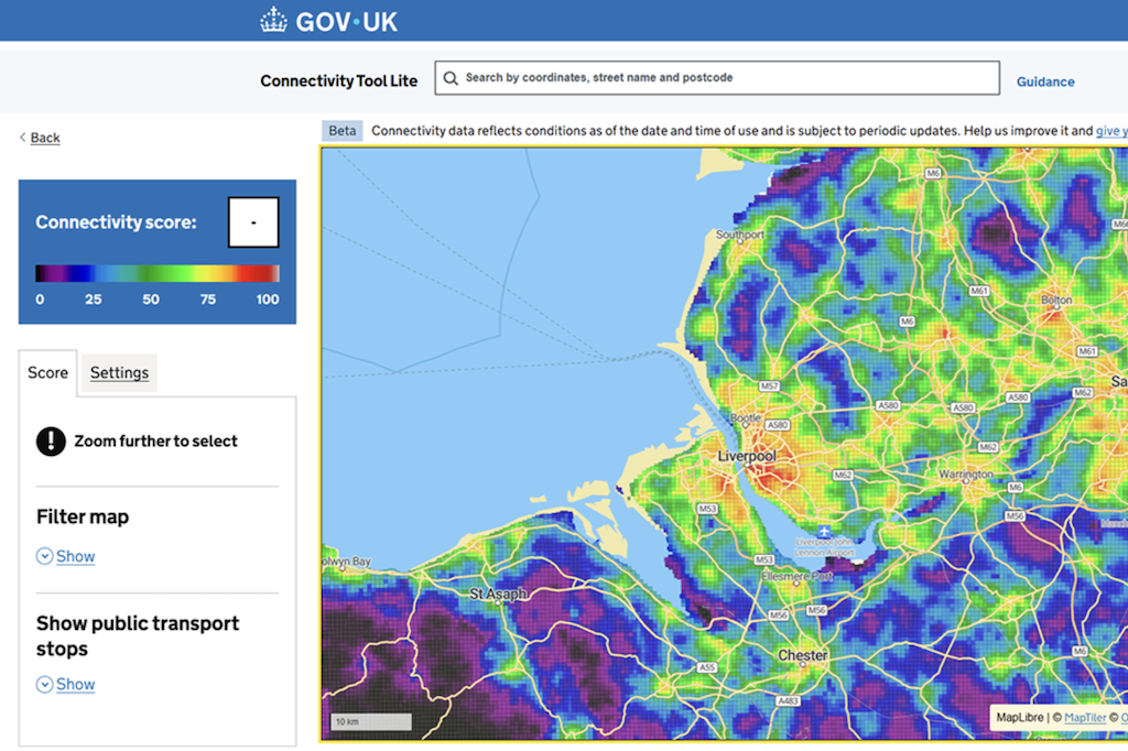 DfT launches digital tool to support sustainable transport planning in England and Wales