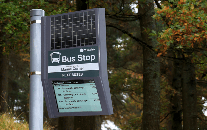 Off-grid displays provide rural real time information solution
