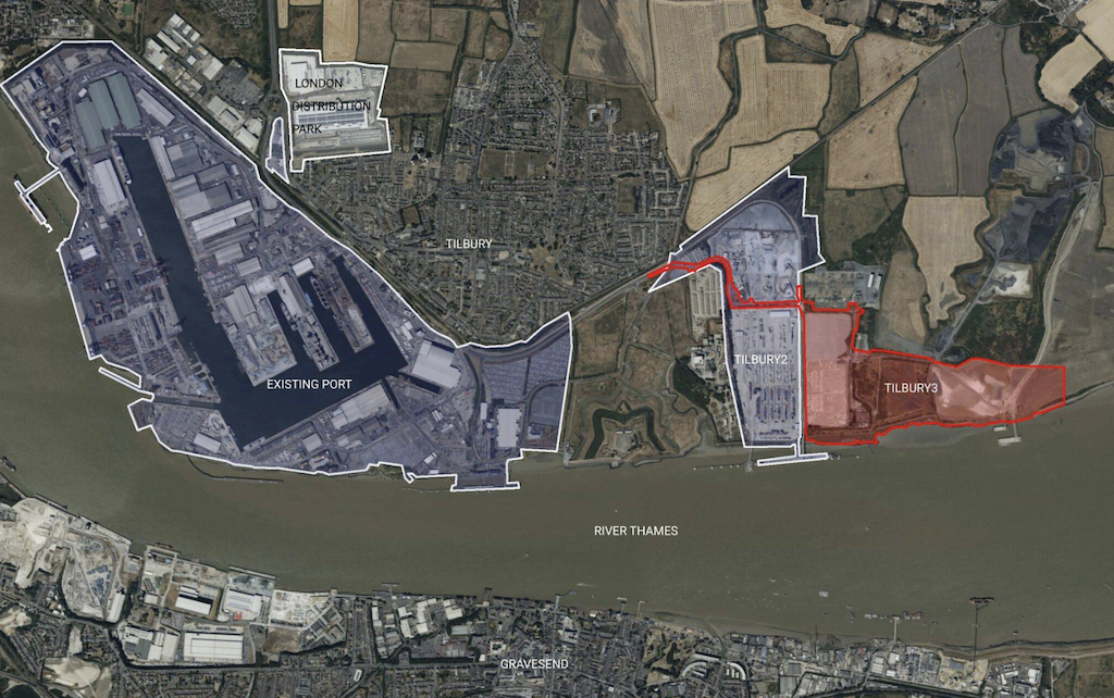 Outline planning application submitted for Port of Tilbury expansion