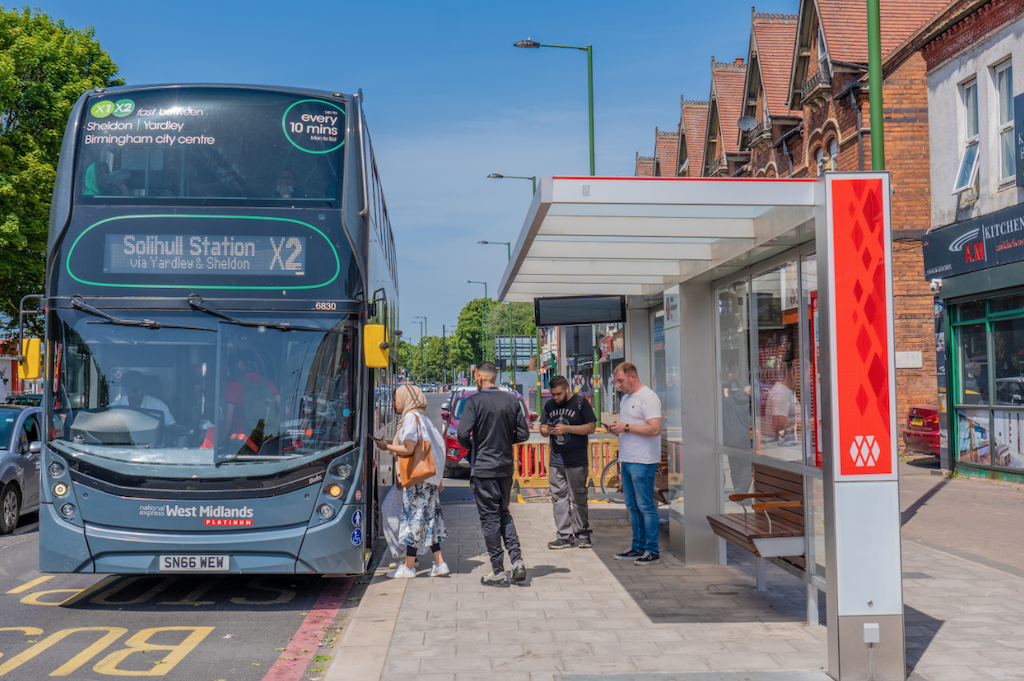 Priority corridors make Birmingham buses quicker and more reliable