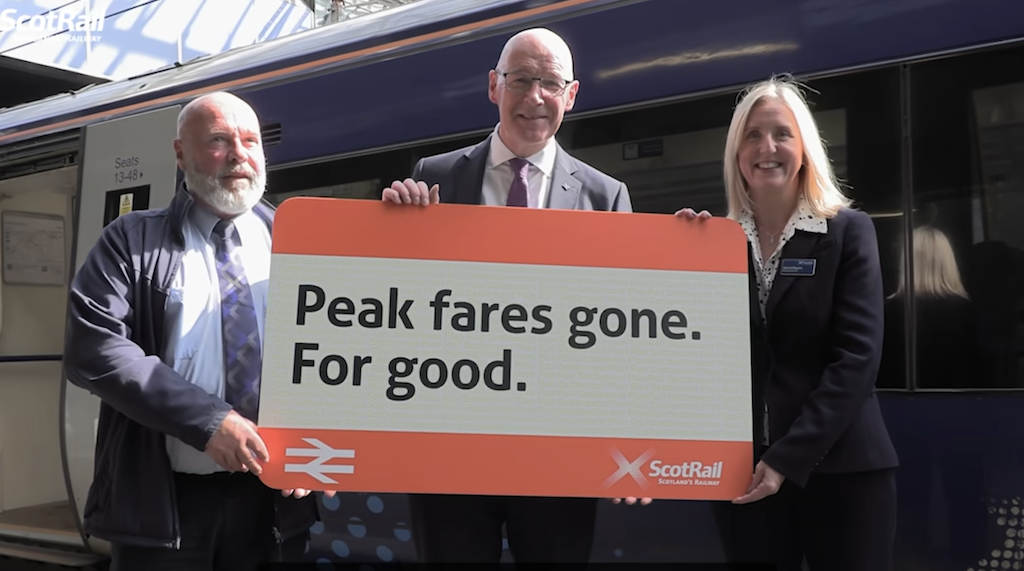 ScotRail simplifies ticketing and scraps peak fares in bid to make rail first choice